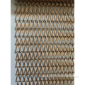 golden decorative mesh curtain